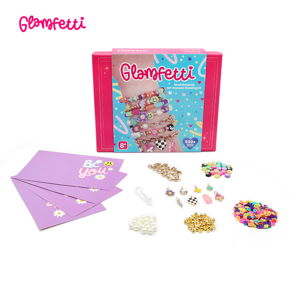 Glamfetti Bead Bonanza DIY Bracelet Beading Kit