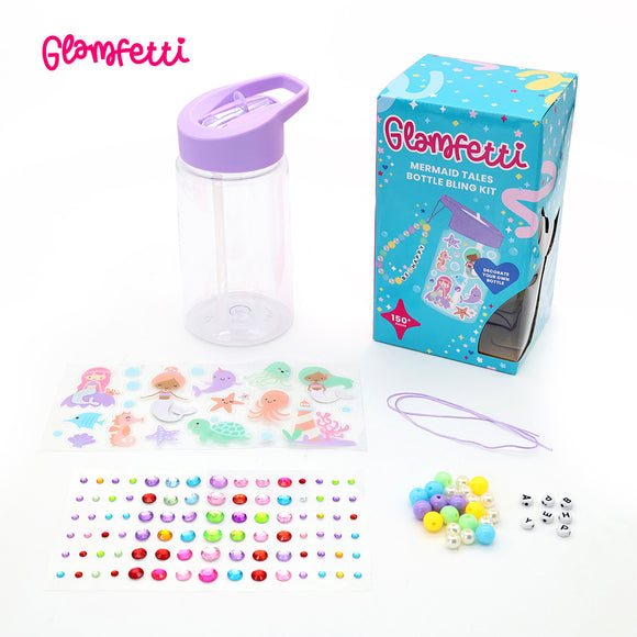 Glamfetti Mermaid Tales Bottle Bling Kit