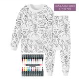 Snooze Avenue Coloring Pajamas