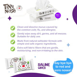 Tiny Nose Saline Wet Wipes (Grape)