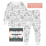 Snooze Avenue Coloring Pajamas