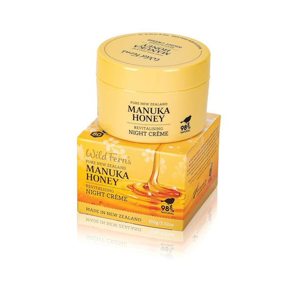 Wild Ferns Manuka Honey Revitalizing Night Crème 100g