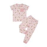 Bamberry Short Sleeves Pajama Set - Bunny Hop