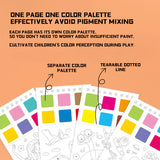 Watercolor Coloring Book Bookmark