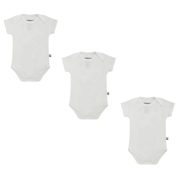 Bamberry Short Sleeved Onesies Trio Pack - Cloud Collection