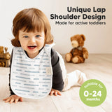 KeaBabies 8-Pack Halo Drool Bib