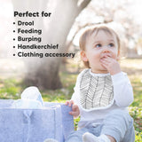 KeaBabies 8-Pack Urban Drool Bib