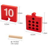 Children Digital Numerical Wooden Plunger