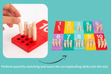 Children Digital Numerical Wooden Plunger