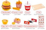 Hamburger Wooden Set
