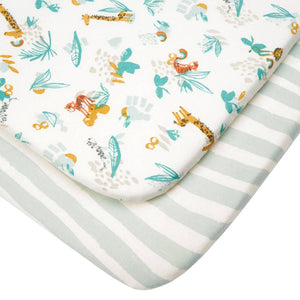 Tutti Bambini Cozee Crib Fitted Sheets 2-Pack