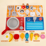 Mini Kitchen Wooden Set