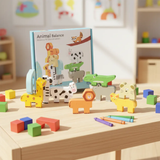 The Kiddie Concept Animal Balance Wooden Toy