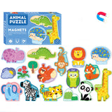 The Kiddie Concept Educational Puzzle Magnets