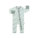 Bamberry Zippered Romper - Woodland Friends