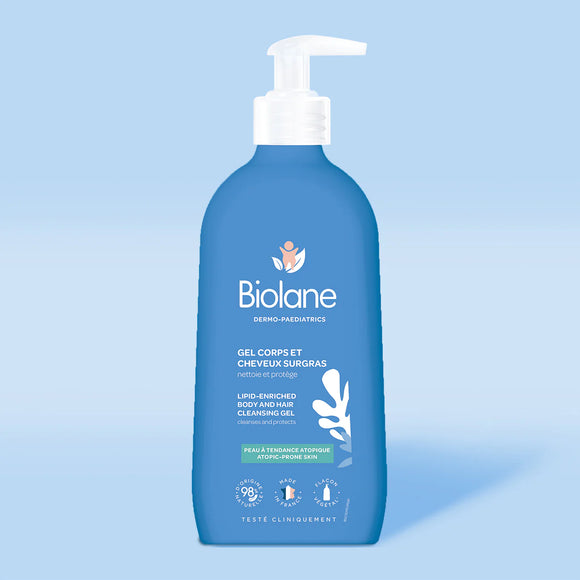 Biolane Dermo Pediatrics Lipid-Enriched Hair & Body Cleansing Gel