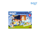 Artlings Puzzle Pals Bluey Family Fun Jigsaw Puzzles (2 Sets x 12 pcs)