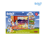 Artlings Puzzle Pals Bluey Let's Play Puzzle (4 Sets)