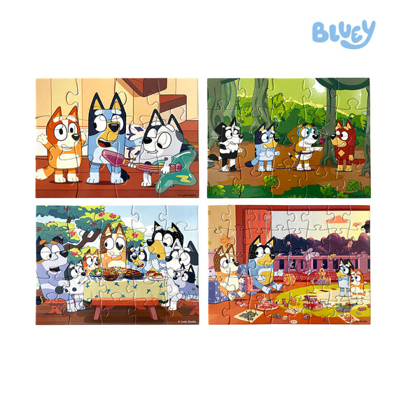 Artlings Puzzle Pals Bluey Let's Play Puzzle (4 Sets)