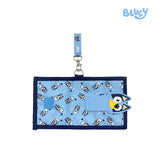 Totsafe Bluey & Bingo’s Adventure Gear Tri-Fold Lanyard Wallet