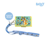 Totsafe Bluey and Bingo Tri-Fold Lanyard Wallet