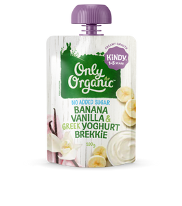 Only Organic Banana Vanilla & Greek Yoghurt Brekkie 12mos+
