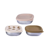 Beaba Stainless Steel Meal Box Set of 3