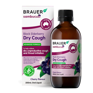 Brauer Sambucus Black Elderberry Dry Cough