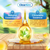 ClearAire Scented Gel Air Freshener with Mosquito Repellent