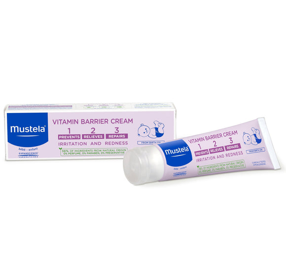 Mustela Vitamin Barrier Cream 123 (Diaper Change)