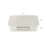 Citron Incredible Tritan Lunchbox with 4 Compartments