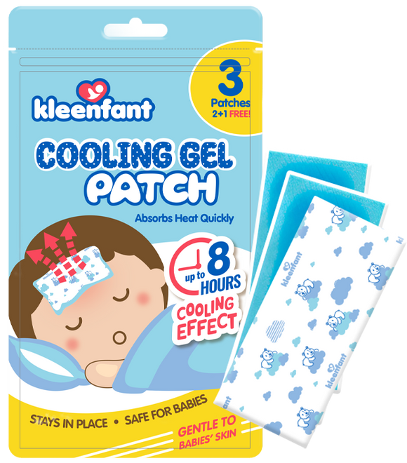 Kleenfant Cooling Gel Patch (Pack of 3)