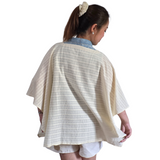 Sew Childhood Poncho Nursing Cover with Detachable Boning
