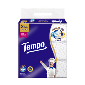 Tempo Soft Pack Kitchen Towel (3x60s)