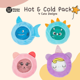 Mimmo and Me Hot & Cold Gel Pack Plushies