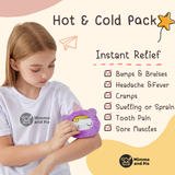Mimmo and Me Hot & Cold Gel Pack Plushies