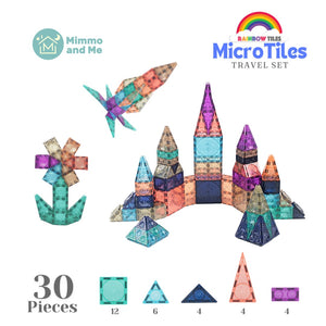 Mimmo and Me Micro Magnetic Tiles Travel Set