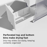 Baby Brezza Covered Drying Rack + Organizer