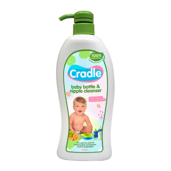 Cradle Natural Bottle & Nipple Cleanser Pump Bottle 700ml