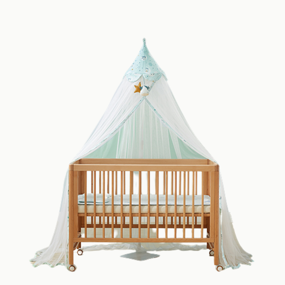 KUB Breathable Crib Mosquito Net Canopy (Teepee)