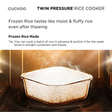 Cuckoo Multifunctional Twin Pressure Rice Cooker