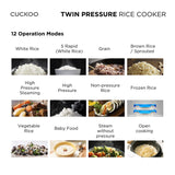 Cuckoo Multifunctional Twin Pressure Rice Cooker