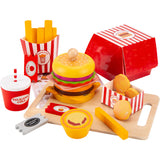 Hamburger Wooden Set