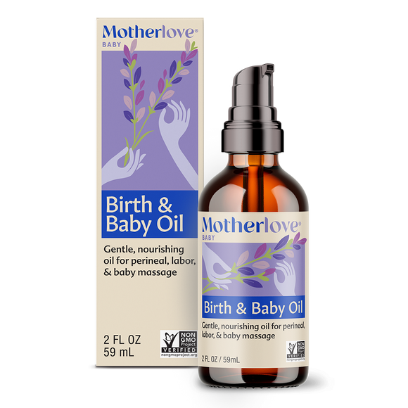 Motherlove Birth and Baby Oil 2oz
