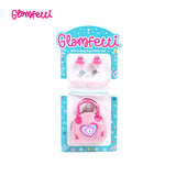 Glamfetti Microbag Keychain with Accessories