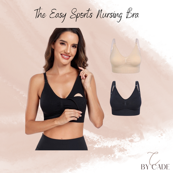 By Cade Easy Sports Nursing/Maternity Bra