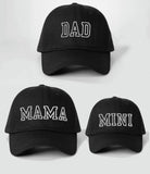 Blooming Wisdom Baseball Caps (Dad-Mama-Mini)