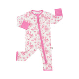 Bamberry Zippered Romper - Toile De Jouy Deux Collection