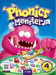 Phonics Monster 4 (2nd Edition) – 2 Workbook Set