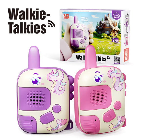Little Fat Hugs Kids Unicorn Walkie-Talkies (2 pcs)